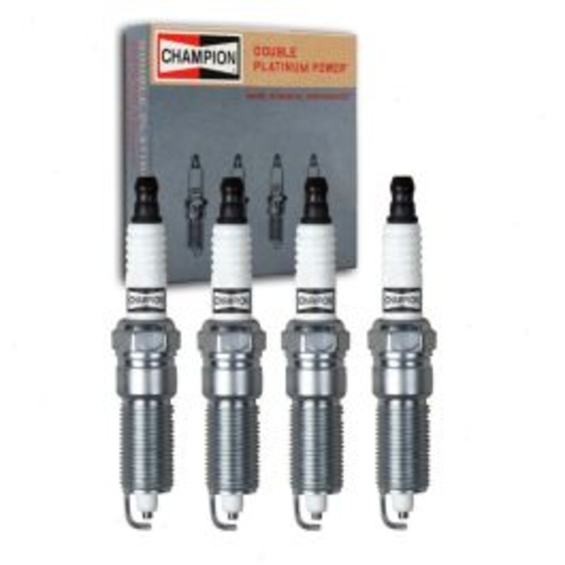4 pc Champion Double Platinum 7440 RE14PLP5 Spark Plugs