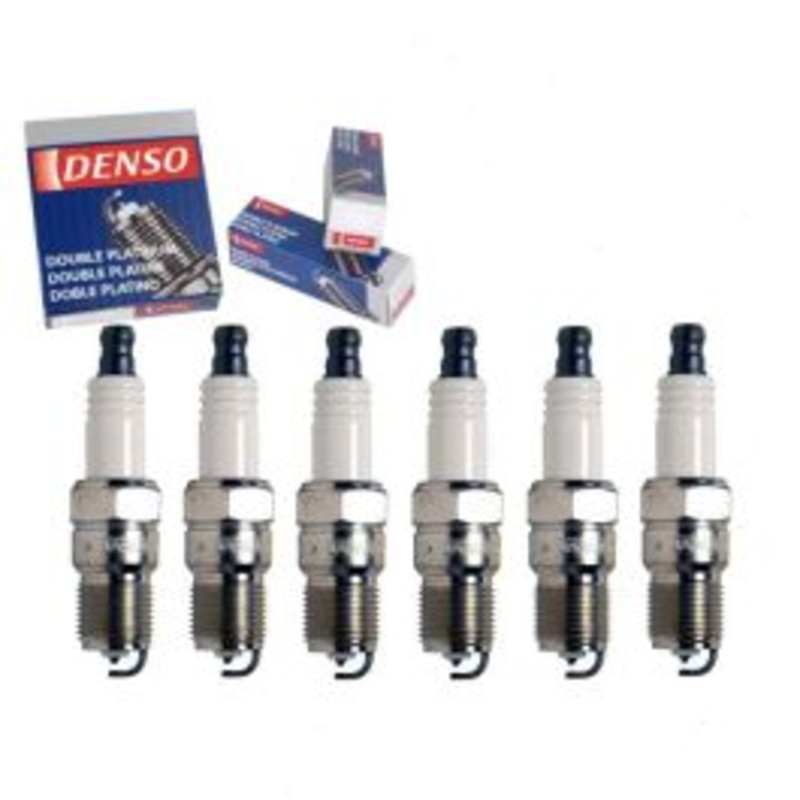 6 pc DENSO Double Platinum Spark Plugs for 1989-1998 Buick Skylark 3.1L 3.3L V6