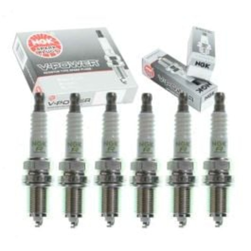 6 pc NGK V-Power Spark Plugs for 1989-1995 Toyota 4Runner 3.0L V6