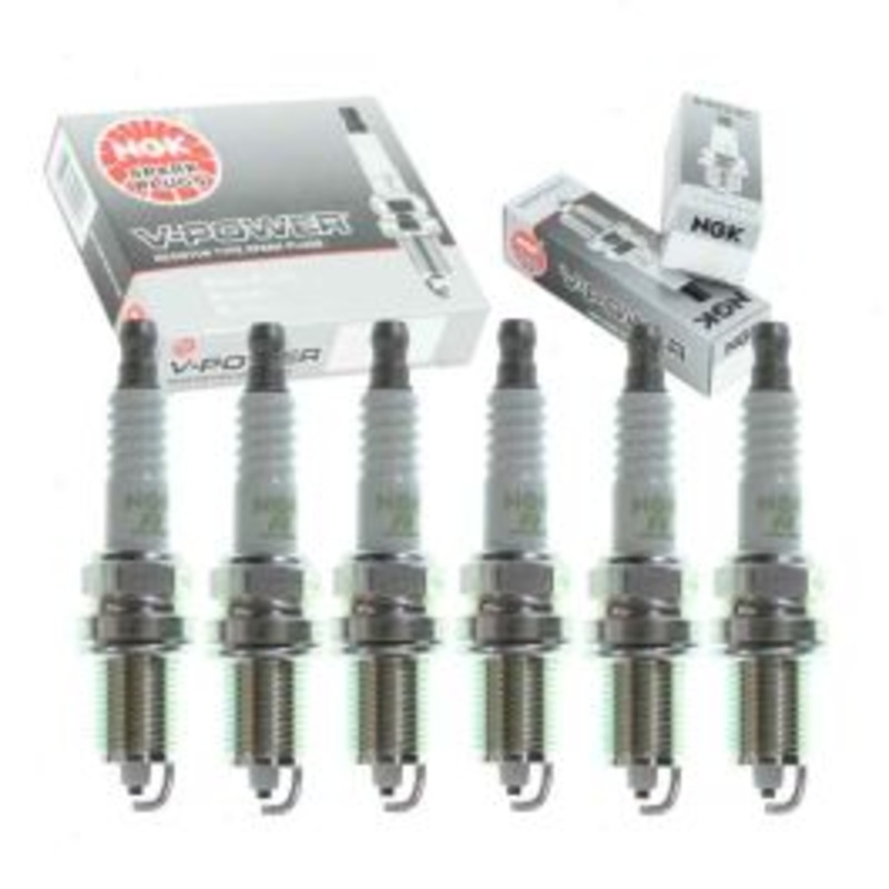 6 pc NGK V-Power Spark Plugs for 1995-2002 Mazda Millenia 2.3L V6