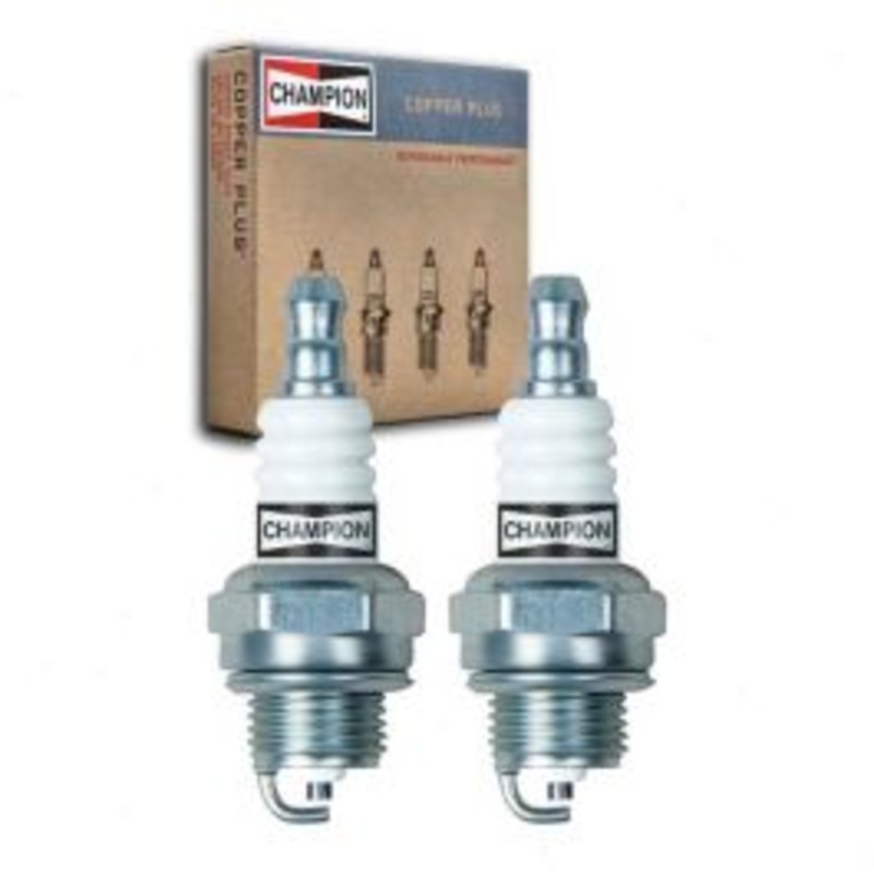 2 pc Champion Copper Plus 863 RCJ8Y Spark Plugs