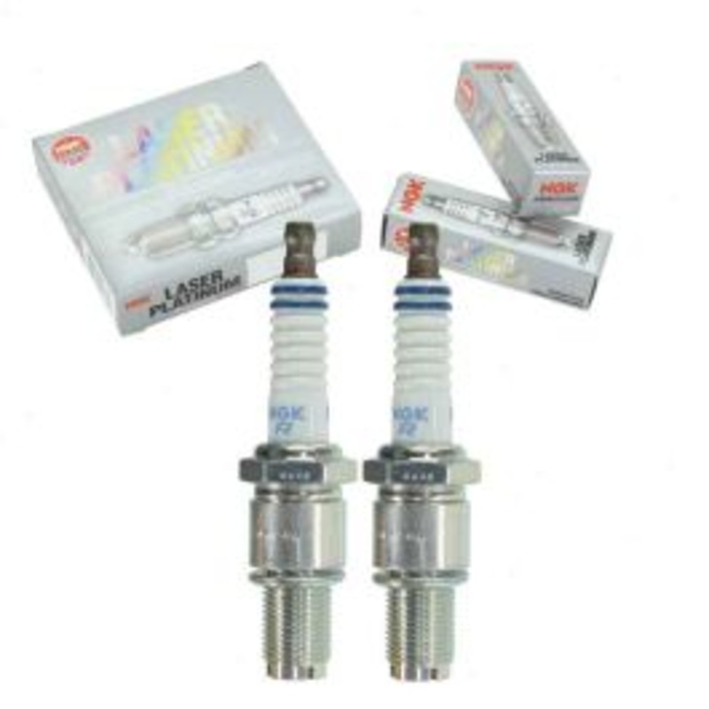2 pc NGK Laser Platinum Spark Plugs for 1986-1995 Mazda RX-7 1.3L R2