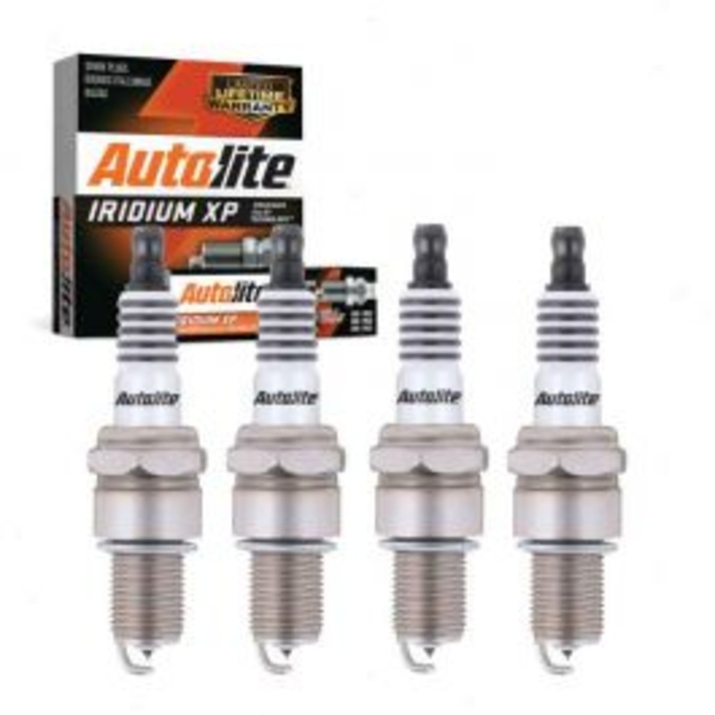 4 pc Autolite Iridium XP Spark Plug for 1967 Nissan 411 1.3L L4