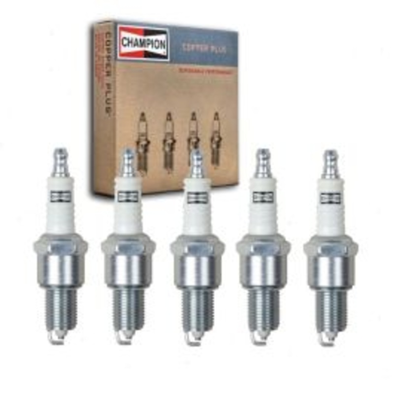 5 pc Champion Copper Plus Spark Plugs for 1992-1996 Volkswagen EuroVan 2.5L L5