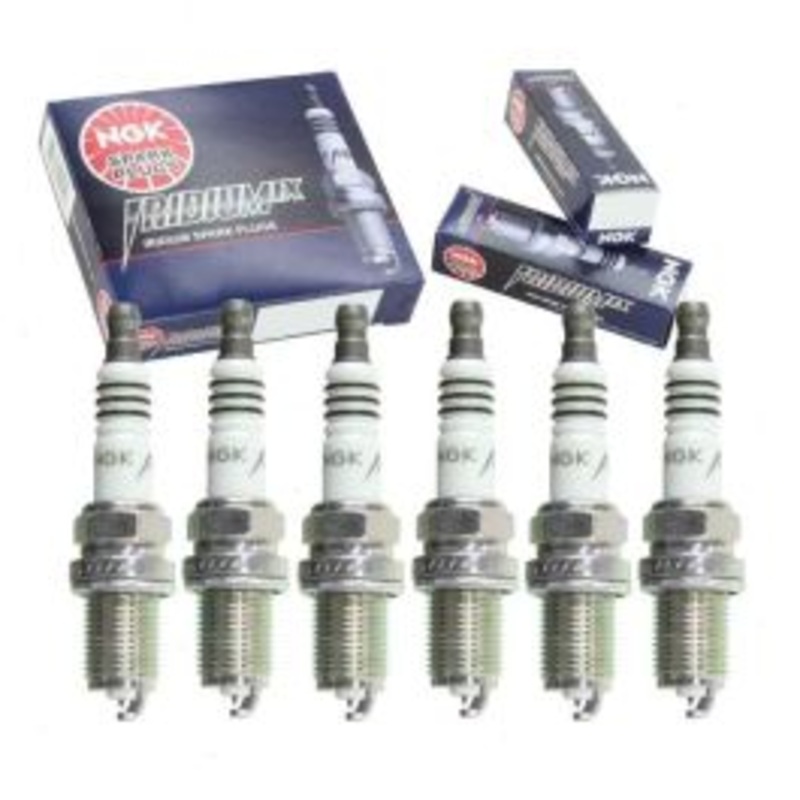 6 pc NGK Iridium IX 2668 BKR8EIX Spark Plugs