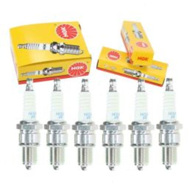 6 pc NGK Standard Spark Plugs for 1958-1963 Aston Martin DB4 3.7L 4.0L L6