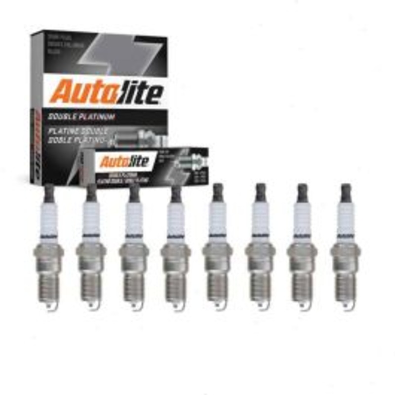 8 pc Autolite Double Platinum APP5245 Spark Plug