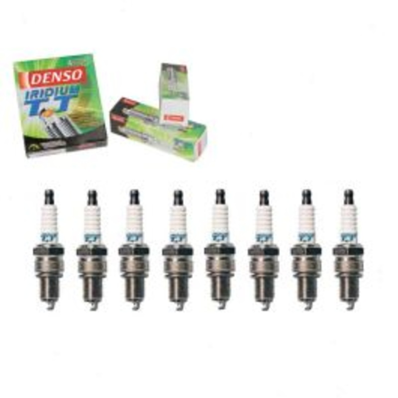 8 pc DENSO Iridium TT Spark Plugs for 1984-1986 Jeep Grand Wagoneer 5.9L V8
