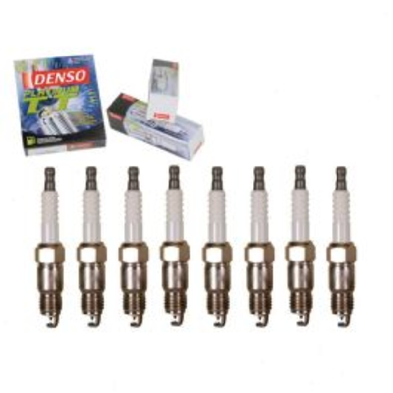 8 pc DENSO Platinum TT Spark Plugs for 1987-1989 GMC R2500 5.0L 5.7L 7.4L V8