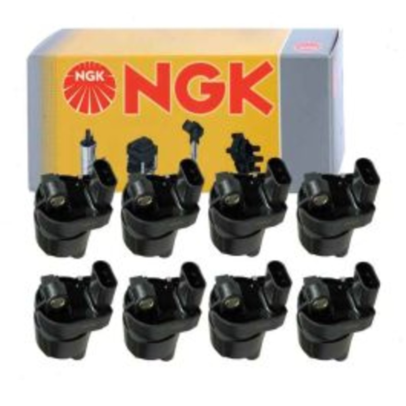 8 pc NGK Ignition Coils for 2007-2014 Chevrolet Tahoe 4.8L 5.3L 6.0L 6.2L V8