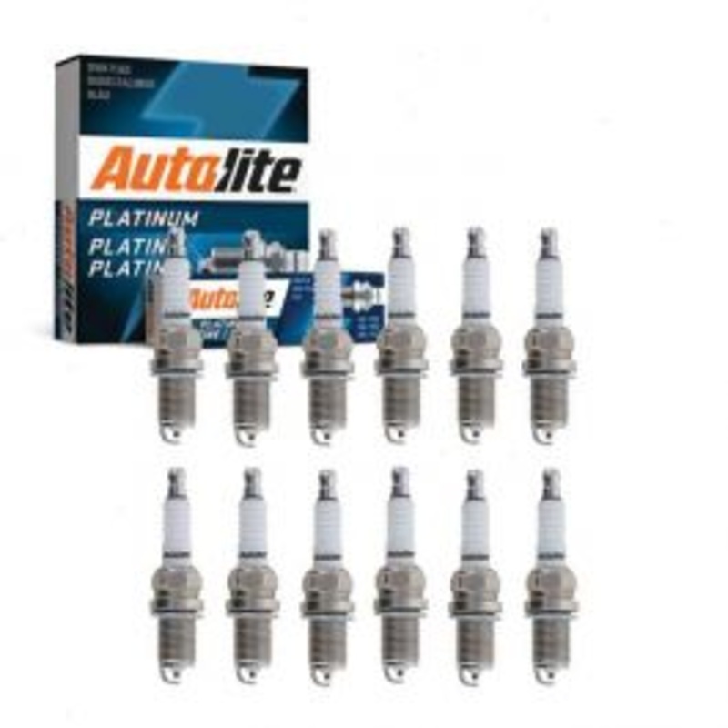 12 pc Autolite Platinum Spark Plug for 2006-2008 Maybach 57 5.5L 6.0L V12