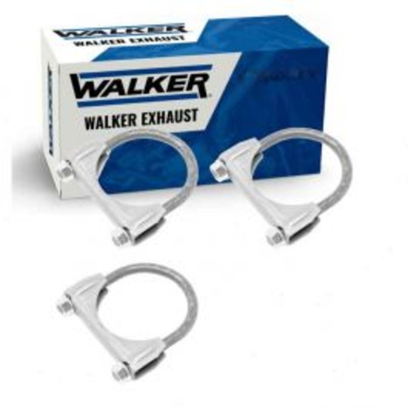 3 pc Walker Exhaust Clamps for 1991-1994 Chevrolet G30 4.3L V6