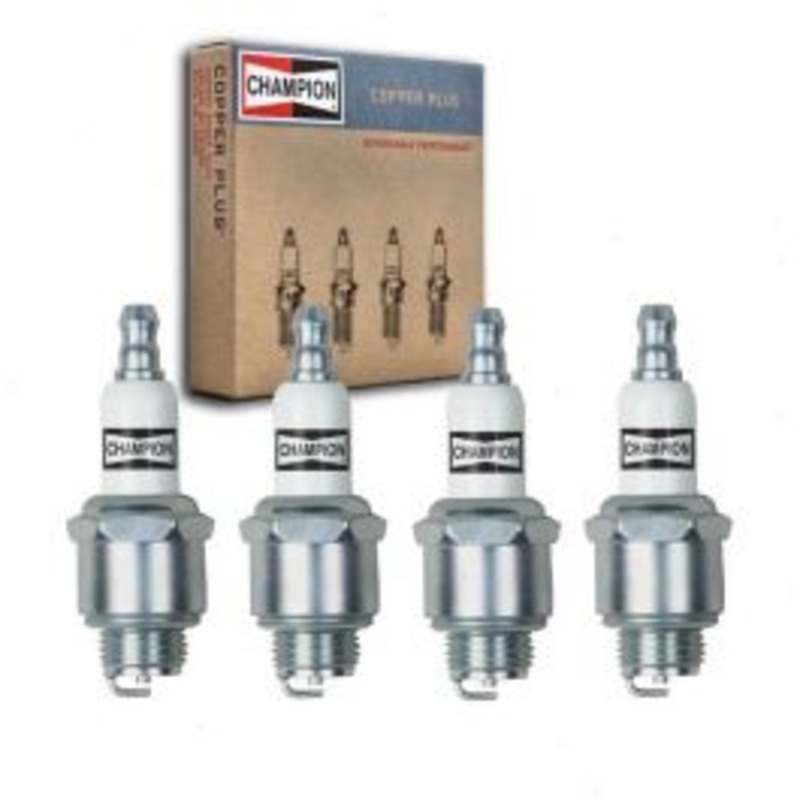 4 pc Champion Copper Plus 868 RJ19LM Spark Plugs