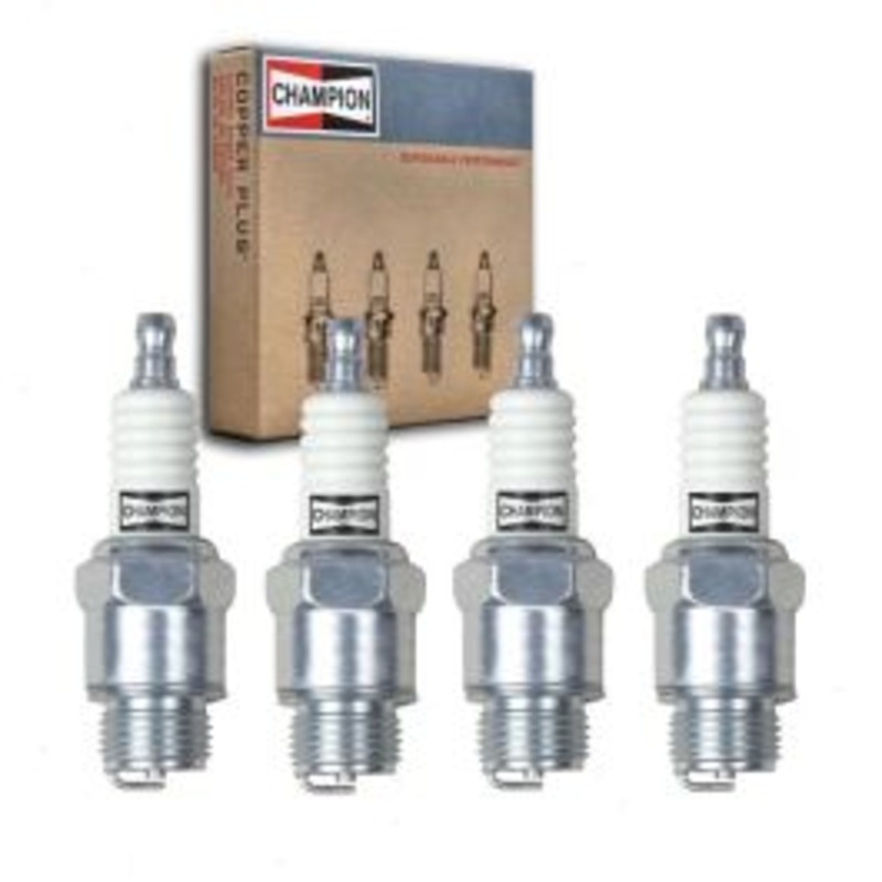 4 pc Champion Industrial Spark Plugs for 1917 Stutz Series R
