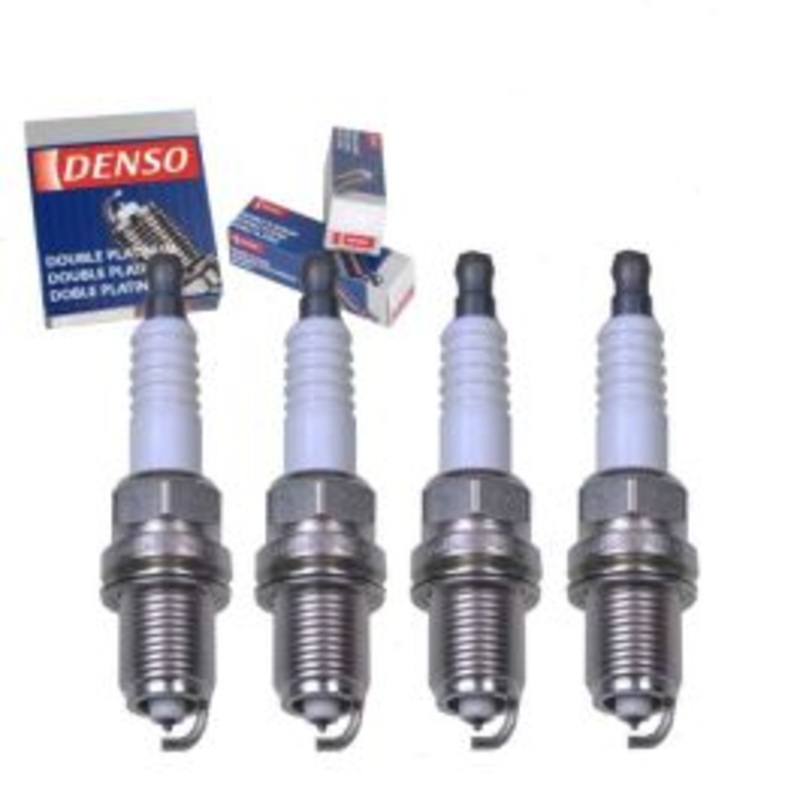 4 pc DENSO Double Platinum Spark Plugs for 1991-1992 Isuzu Stylus 1.6L 1.8L L4