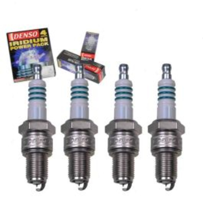 4 pc DENSO Iridium Power Spark Plugs for 1957-1958 MG ZB 1.5L L4