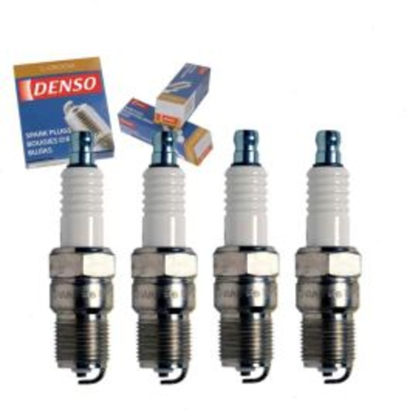 4 pc DENSO Standard U-Groove Spark Plugs for 1974-1980 Ford Pinto 2.3L L4