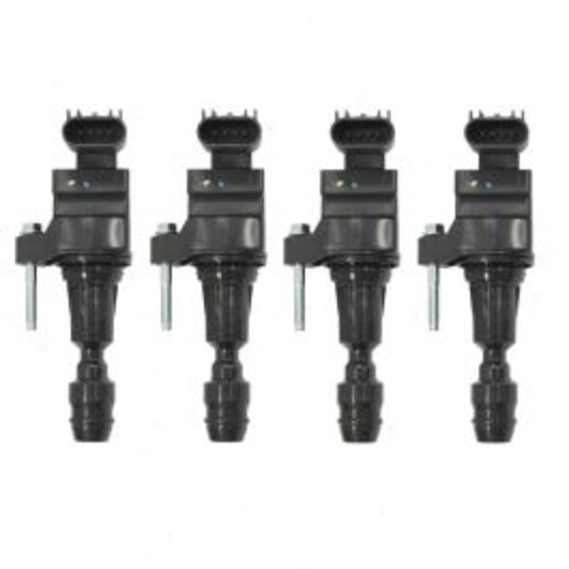 4 pc Hitachi Ignition Coils for 2011-2013 Buick Regal 2.0L 2.4L L4