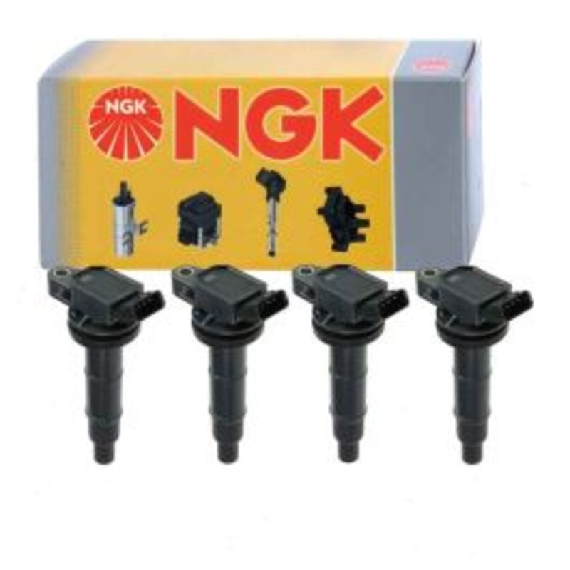 4 pc NGK Ignition Coils for 2005-2010 Scion tC 2.4L L4