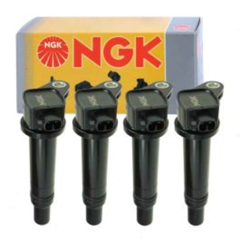 4 pc NGK Ignition Coils for 2006-2011 Kia Rio 1.6L L4