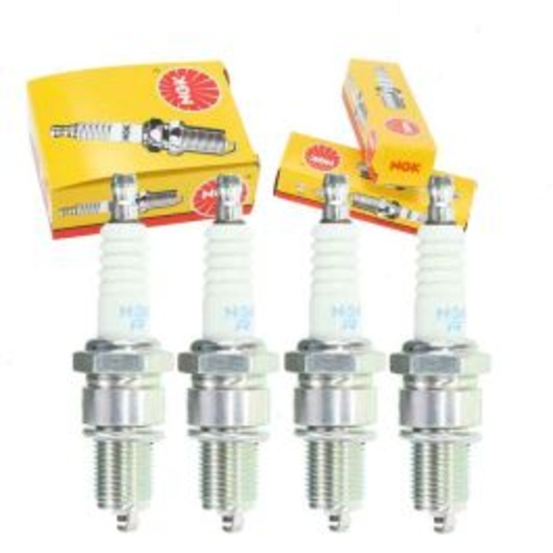 4 pc NGK Standard Spark Plugs for 1984-1995 Toyota 4Runner 2.4L L4