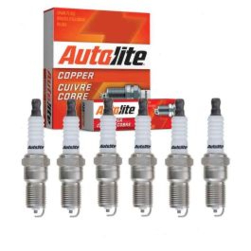 6 pc Autolite Copper Core Spark Plug for 1994-2008 Mazda B3000