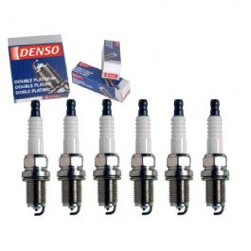 6 pc DENSO Double Platinum Spark Plugs for 1992-1995 Mazda 929 3.0L V6