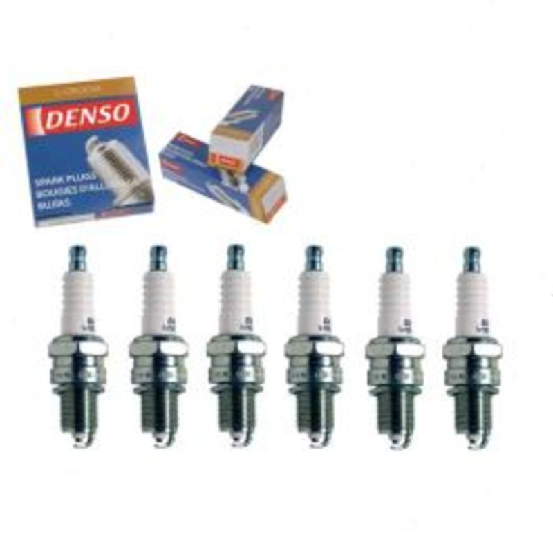 6 pc DENSO Standard U-Groove Spark Plugs for 1961-1967 Dodge D300 Series 3.7L L6