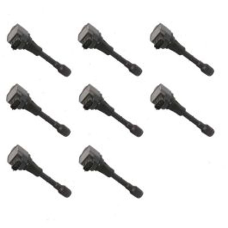 8 pc Hitachi Front Ignition Coils for 2012-2013 Infiniti FX50 5.0L V8