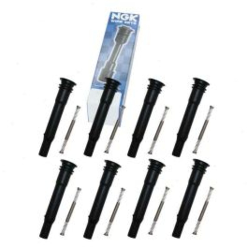 8 pc NGK Ignition Coil Boots for 2007-2011 Mercedes-Benz E63 AMG 6.3L V8