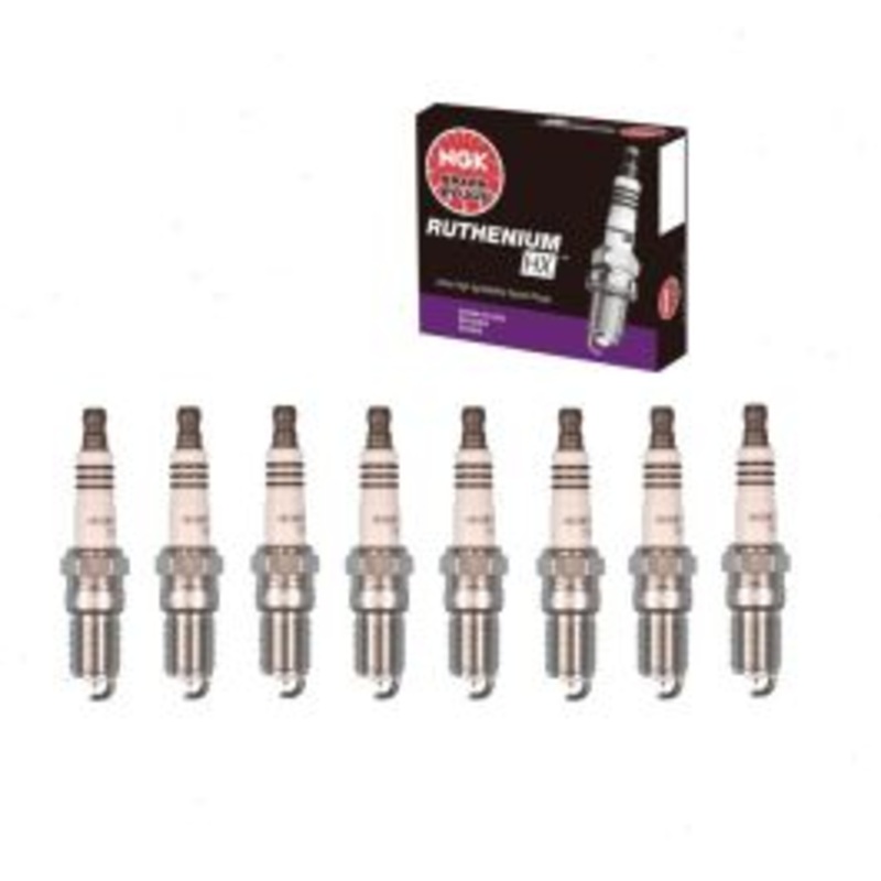 8 pc NGK Ruthenium HX Spark Plugs for 1997-2020 Chevrolet Express 2500 4.8L 5.0L 5.3L 5.7L 6.0L V8