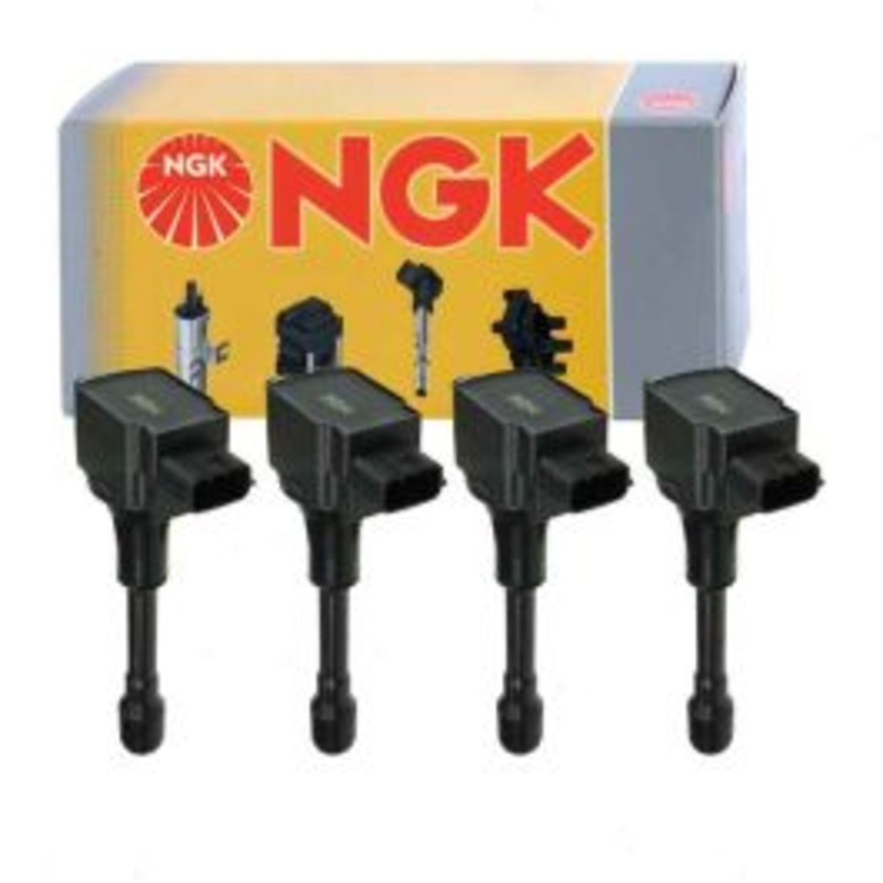 4 pc NGK Ignition Coils for 2009-2014 Nissan Cube 1.8L L4
