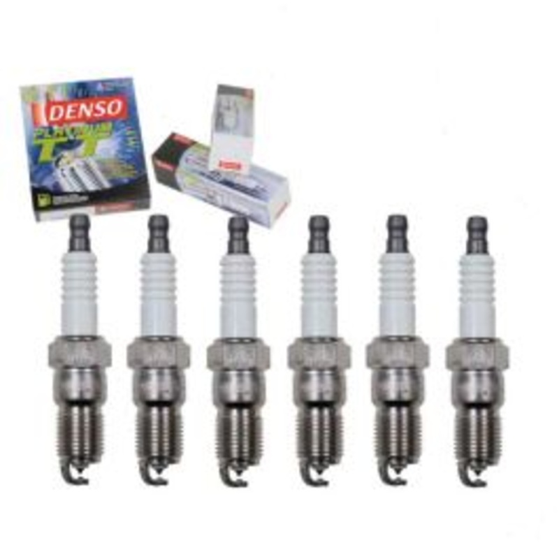 6 pc DENSO Platinum TT Spark Plugs for 1992-1994 Ford Tempo 3.0L V6