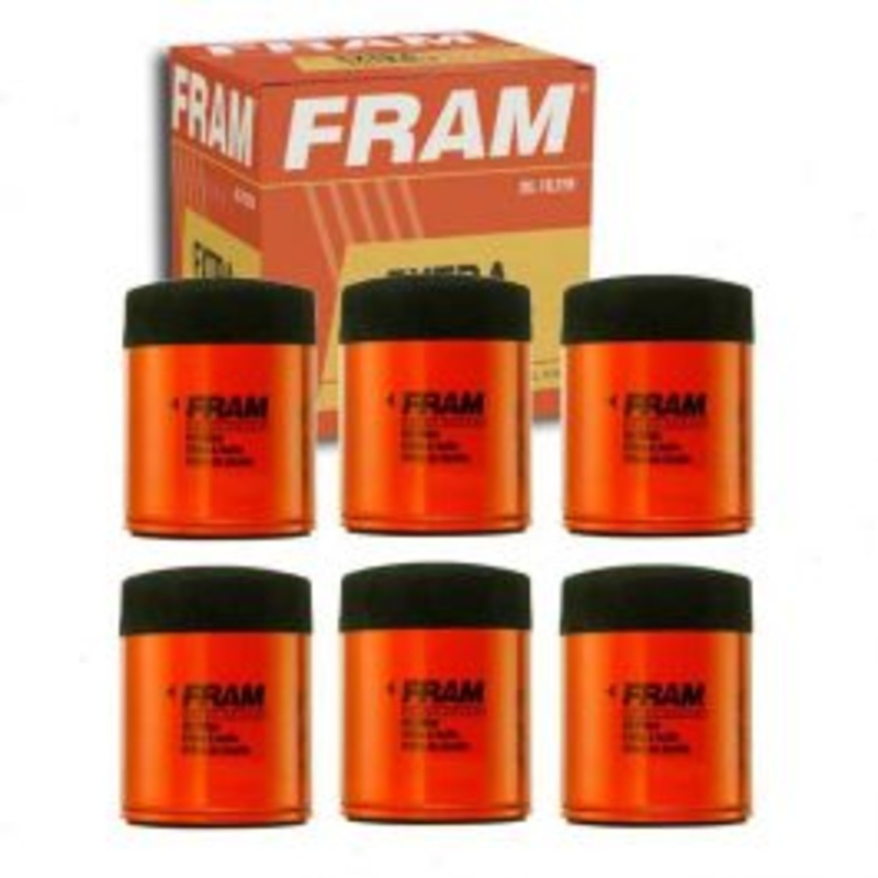 6 pc FRAM Extra Guard PH5343 Engine Oil Filters