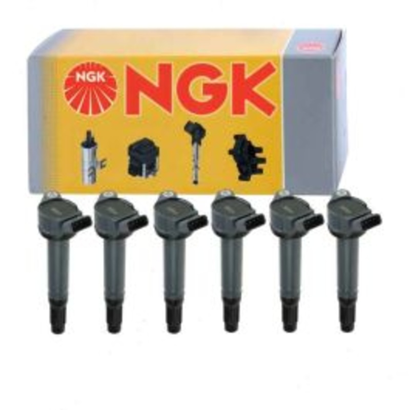 6 pc NGK Ignition Coils for 2009-2016 Toyota Venza 3.5L V6