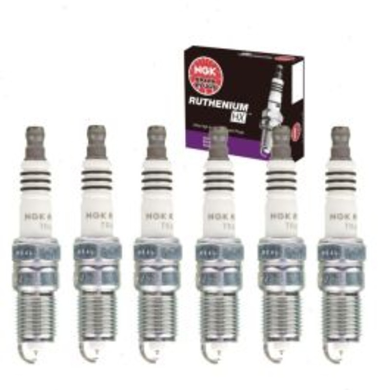 6 pc NGK Ruthenium HX Spark Plugs for 2005-2006 Buick Terraza 3.5L V6