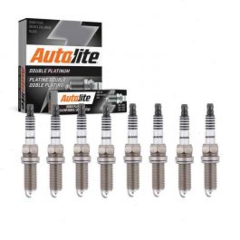 8 pc Autolite Double Platinum Spark Plug for 2007-2011 Mercedes-Benz E63 AMG