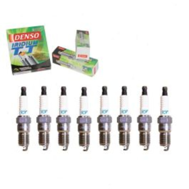 8 pc DENSO Iridium TT Spark Plugs for 1999-2004 Ford F-250 Super Duty 5.4L V8