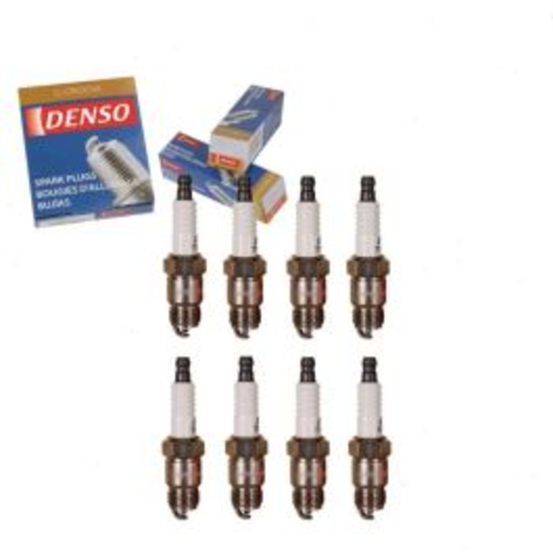8 pc DENSO Standard U-Groove Spark Plugs for 1971-1972 Buick GS 455 7.5L V8