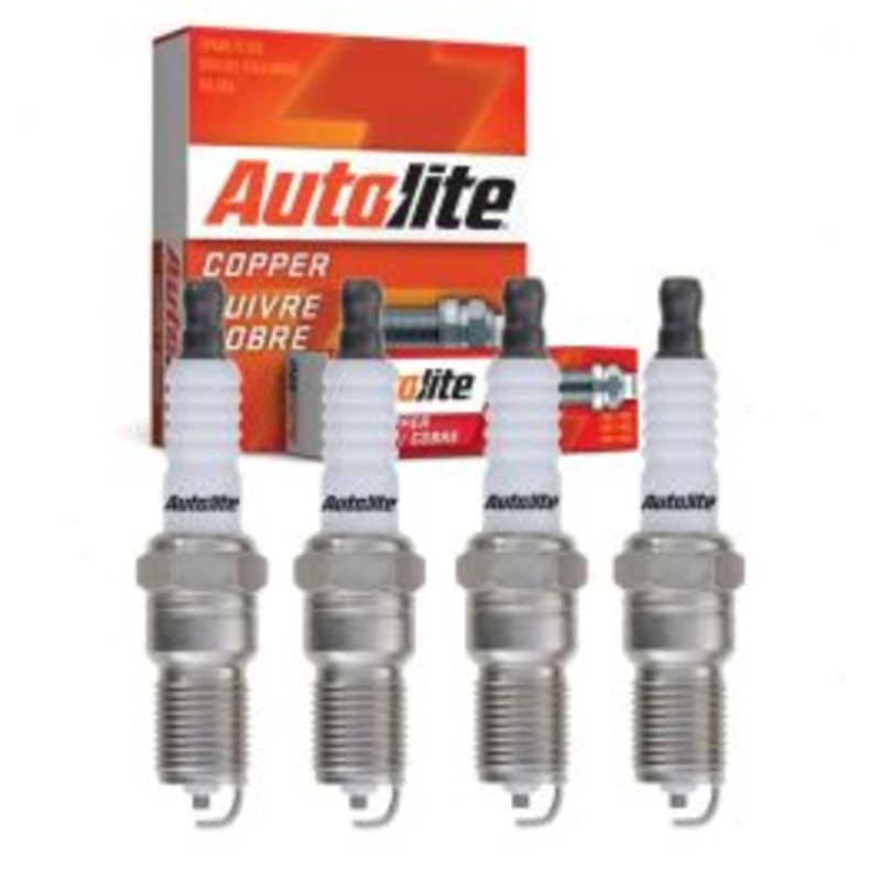 4 pc Autolite Copper Core Spark Plugs for 1999 Pontiac Grand Am 2.4L L4