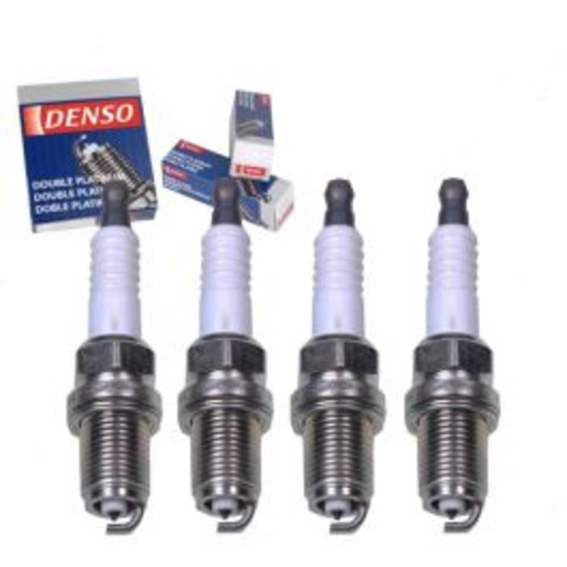 4 pc DENSO Double Platinum Spark Plugs for 1990-1994 Mitsubishi Eclipse 2.0L L4