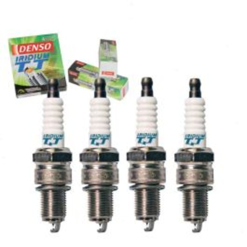 4 pc DENSO Iridium TT Spark Plugs for 1978-1994 Dodge Colt 1.5L 2.4L 2.6L L4
