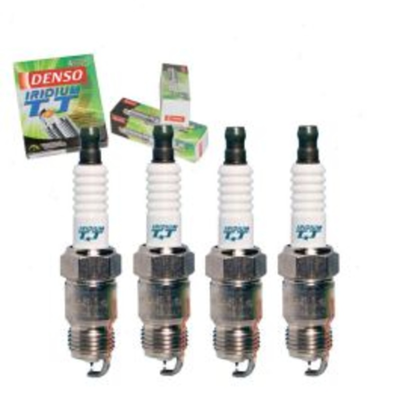 4 pc DENSO Iridium TT Spark Plugs for 1983-1988 Chevrolet S10 Blazer 2.0L 2.5L L4