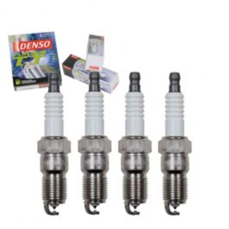 4 pc DENSO Platinum TT Spark Plugs for 1986 Ford EXP 1.9L L4