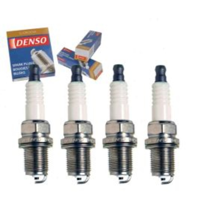 4 pc DENSO Standard U-Groove Spark Plugs for 1991-1995 Toyota MR2 2.0L L4