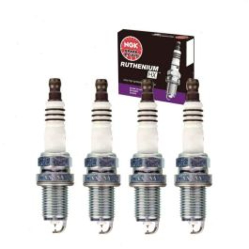 4 pc NGK Ruthenium HX Spark Plugs for 1997 Geo Tracker 1.6L L4