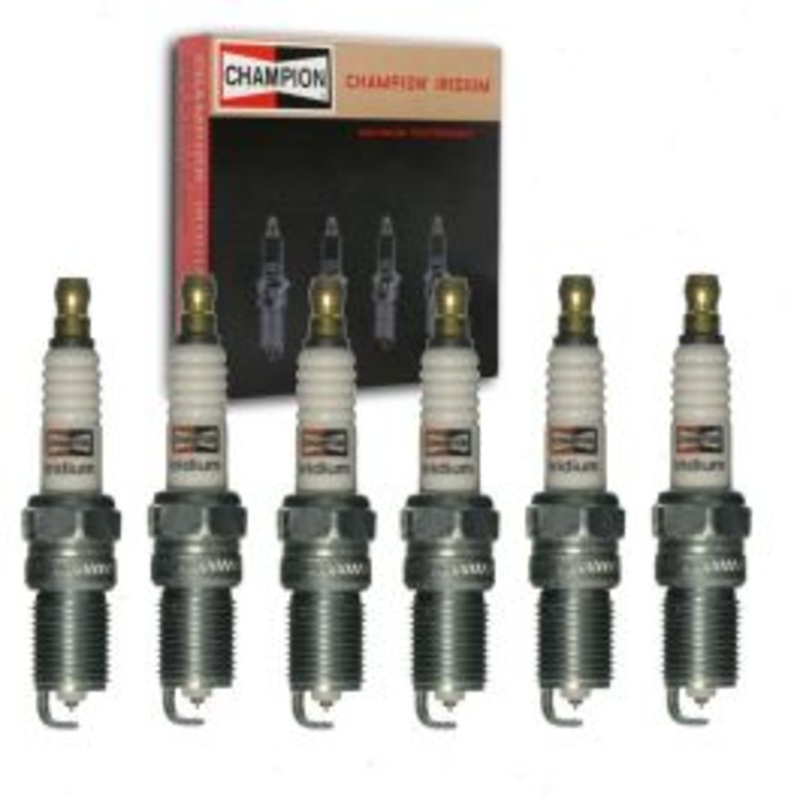 6 pc Champion Iridium Spark Plugs for 1975-1983 Mercury Capri 2.8L 3.8L V6