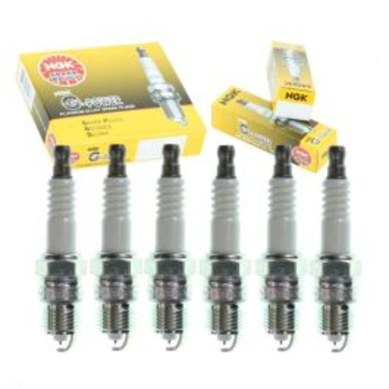 6 pc NGK G-Power Spark Plugs for 1985-1995 GMC C2500 4.3L V6
