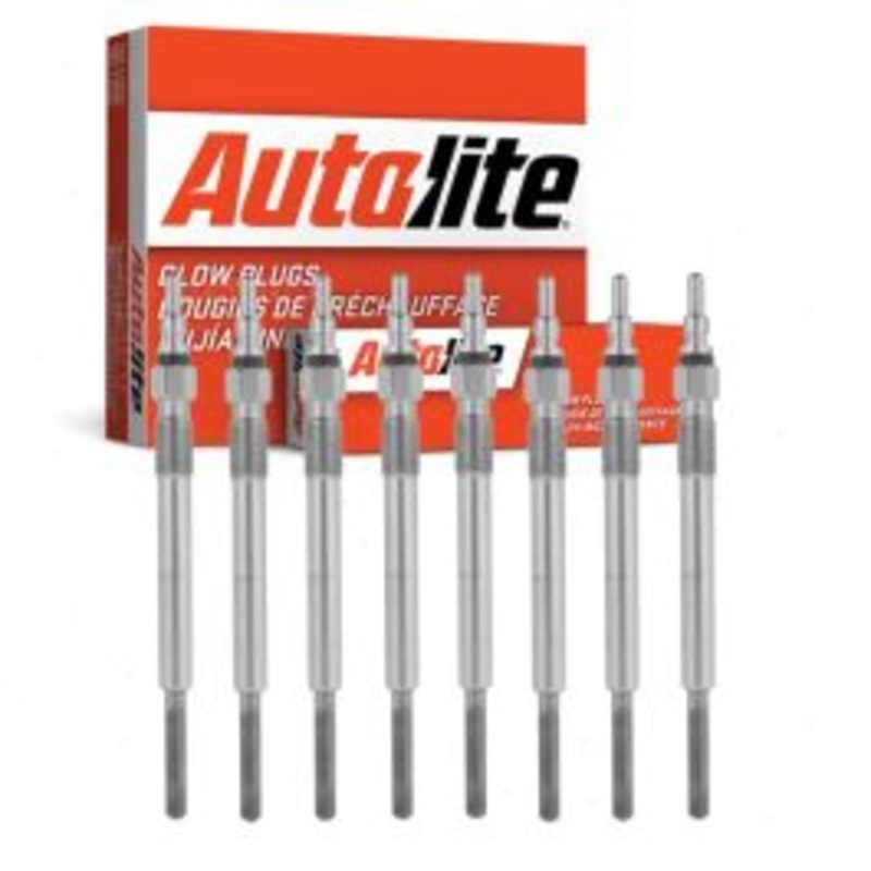 8 pc Autolite Diesel Glow Plugs for 2000-2003 Ford Excursion 7.3L V8