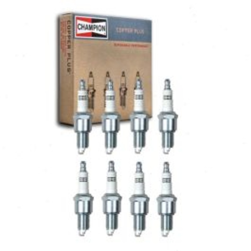 8 pc Champion Copper Plus Spark Plugs for 1981-1983 Mercedes-Benz 380SEL 3.8L V8